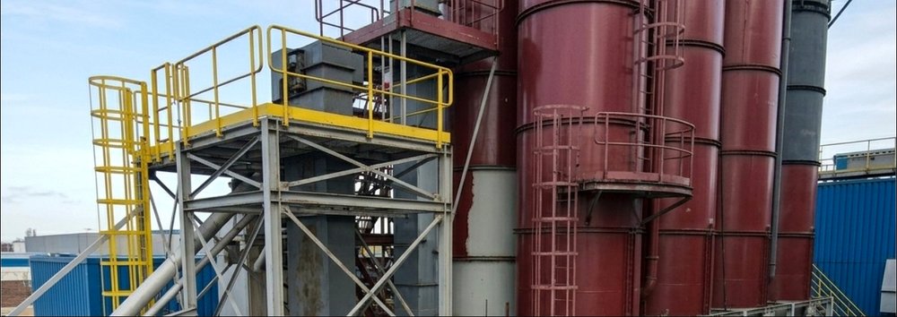 Protection anticorrosion — Chemviron (Seneffe) — Industrie | Monnaie S.A.